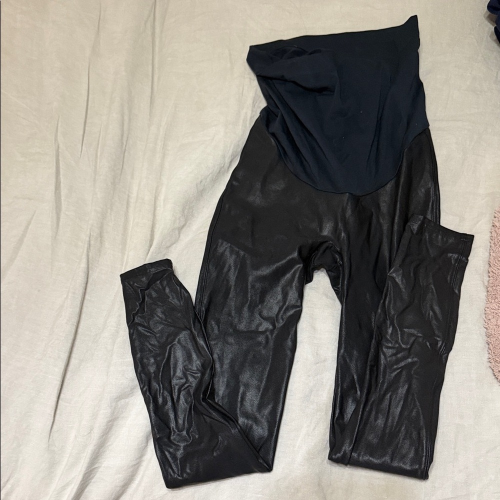 SPANX Black maternity Leggings